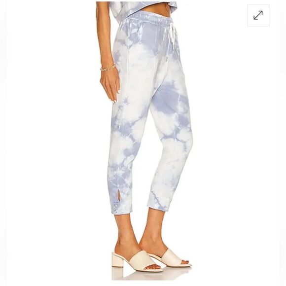 JONATHAN SIMKHAI Rikki Sweatpant In Blue - Sky Tie Dye - Picture 2 of 13